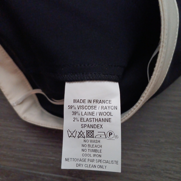 - Courreges Paris Wool-Blend Skirt New w Tag - Picture 7 of 11